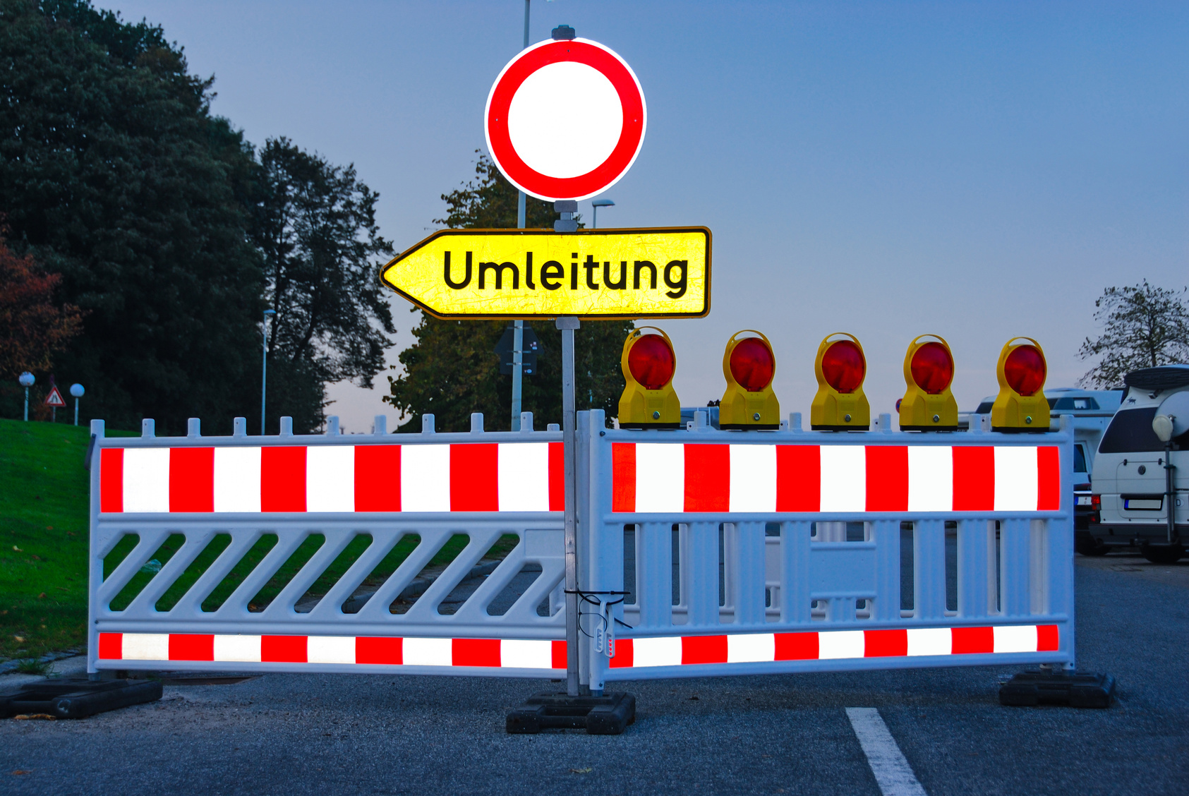 Staatstraße in Adlitz gesperrt