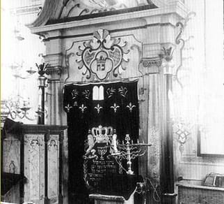 Aron ha Kodesch, Synagoge Mühlhausen; Foto Theodor Harburger (1929)