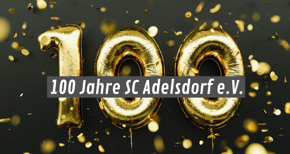 Festabend zur 100-Jahrfeier des SC Adelsdorf