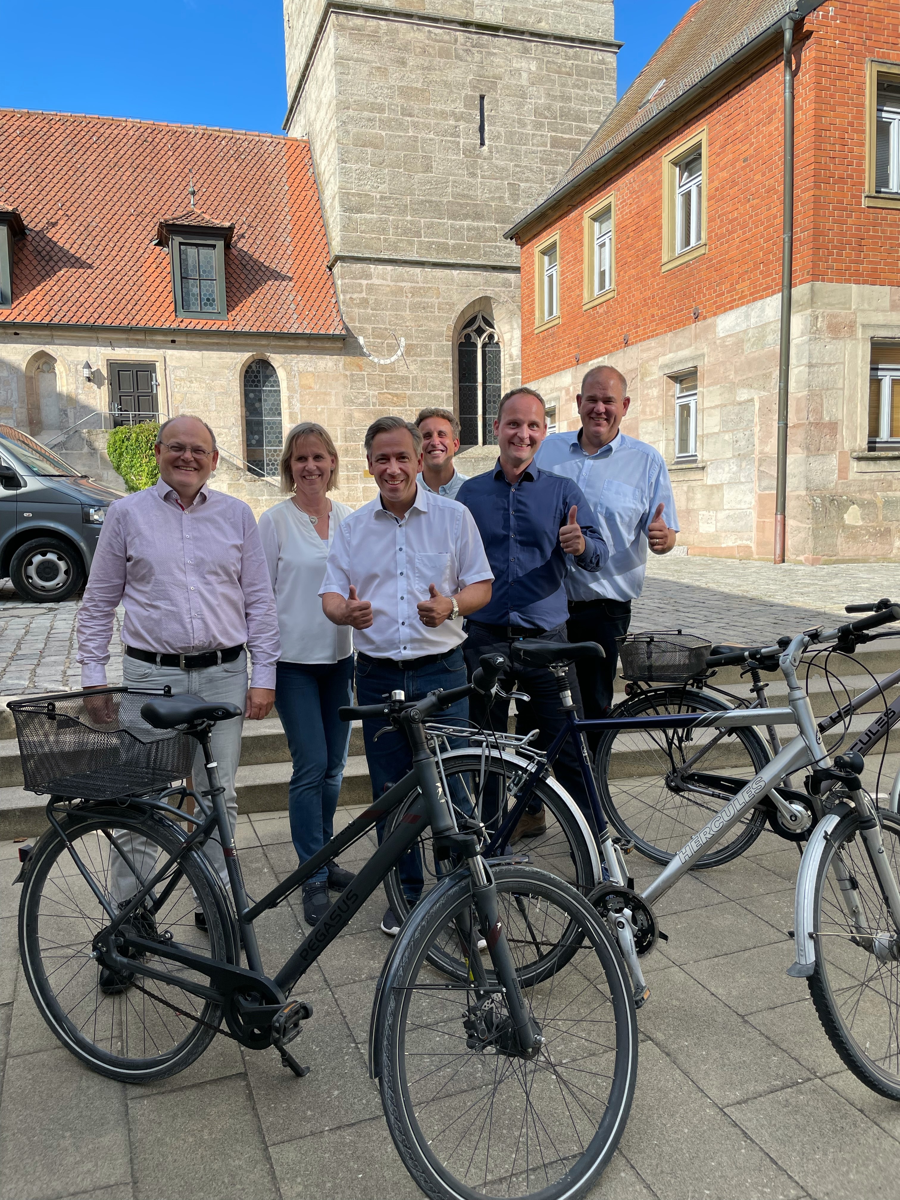 Hauptbereisung - Zwischenstop in Möhrendorf Hauptbereisung - Zwischenstop in Möhrendorf
