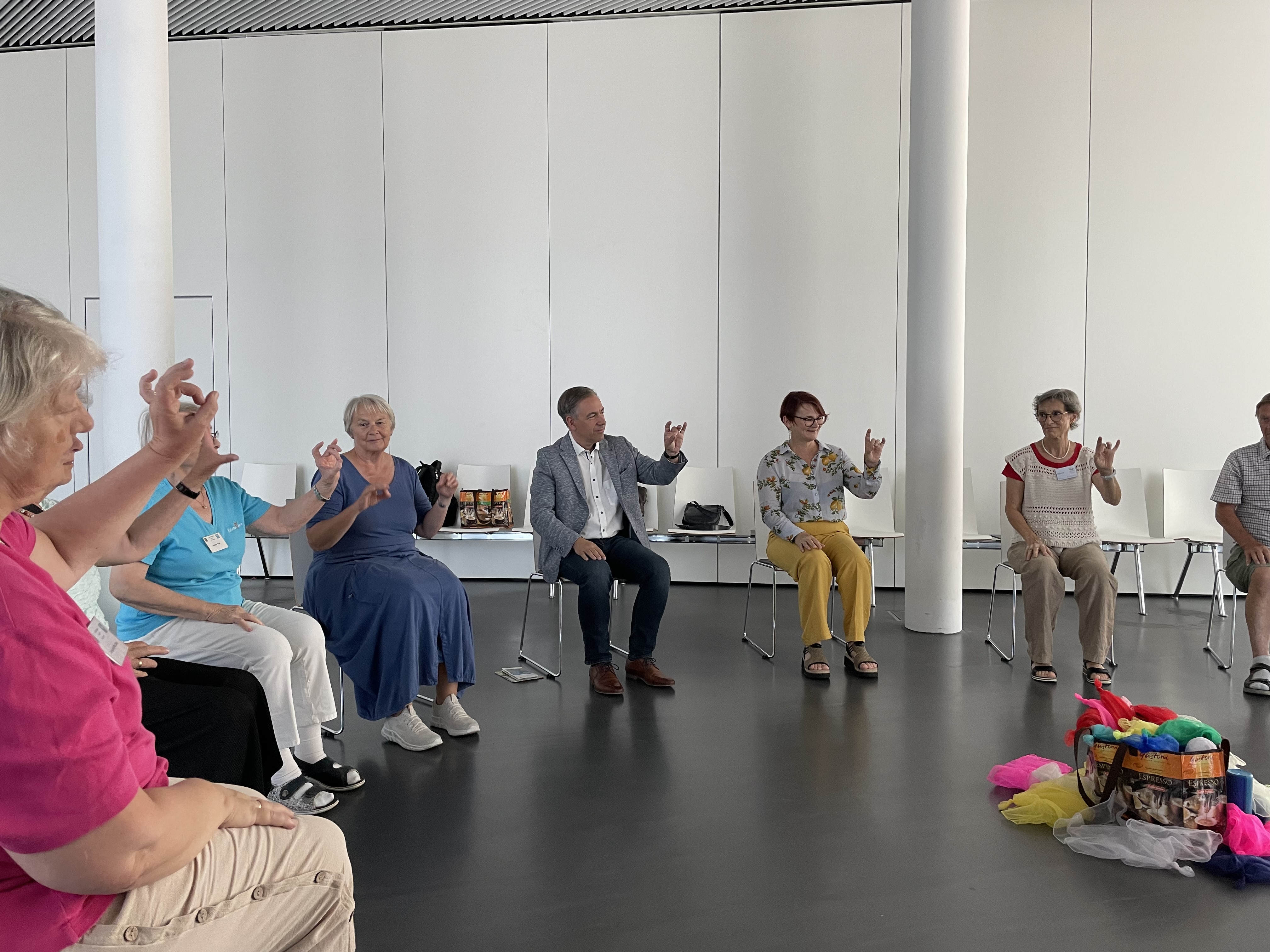 Gymnastik zum Mitmachen