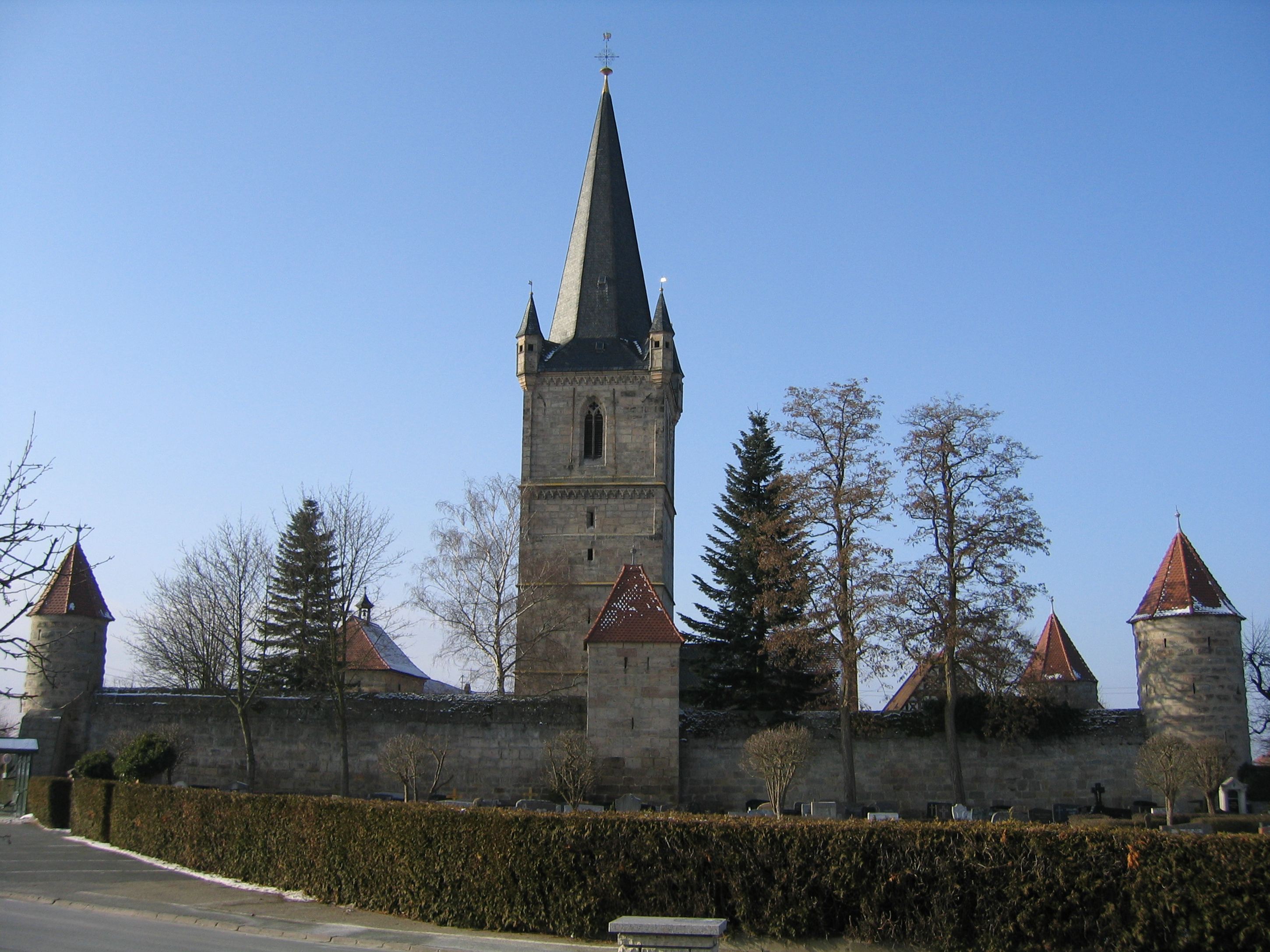 Beim Tag des offenen Denkmals gibt es Einblicke in „die Zierde des Seebachgrundes“ – Hannberg und seine Kirche. Foto: