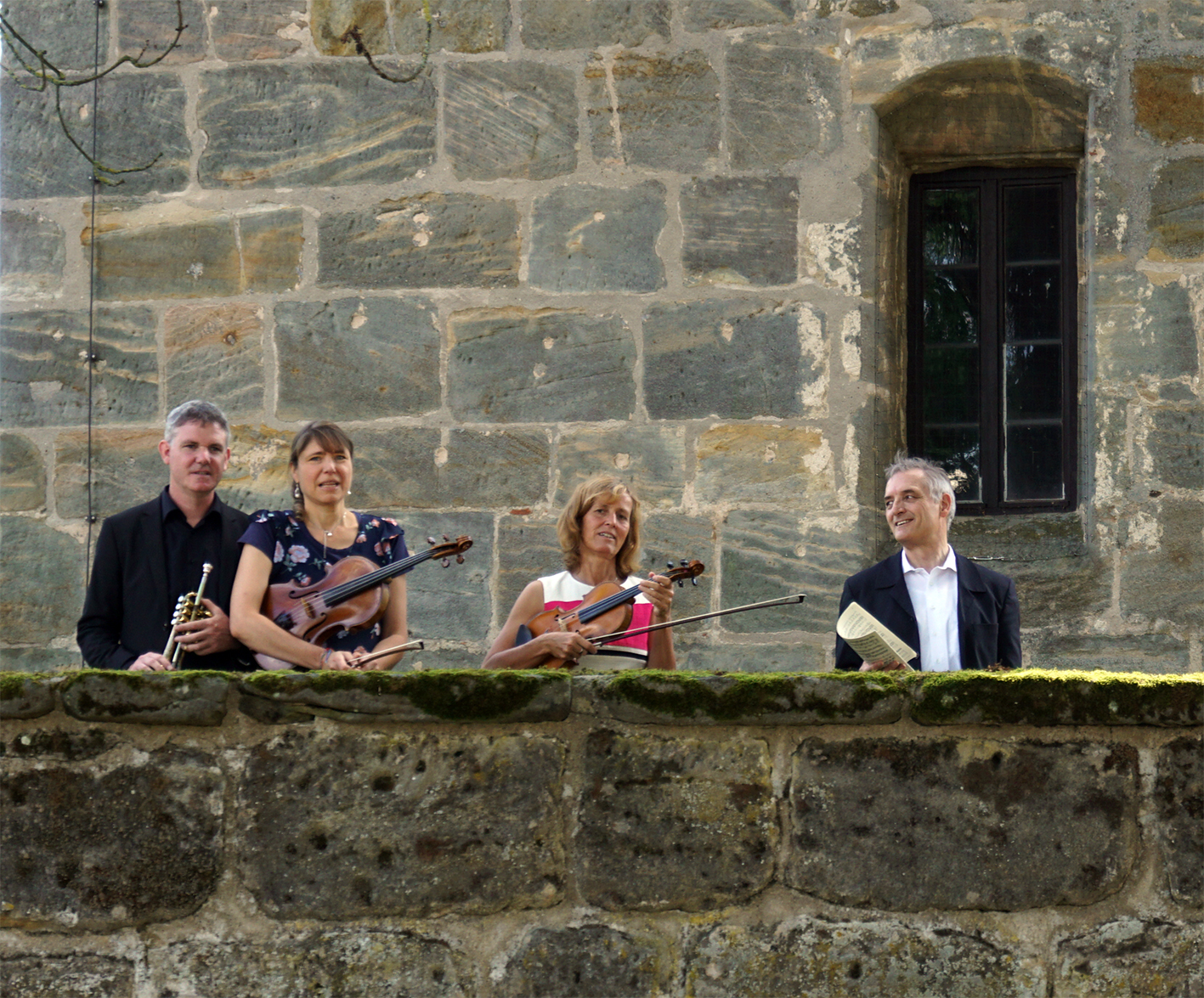 Konzert für Trompete, Violine, Viola und Orgel