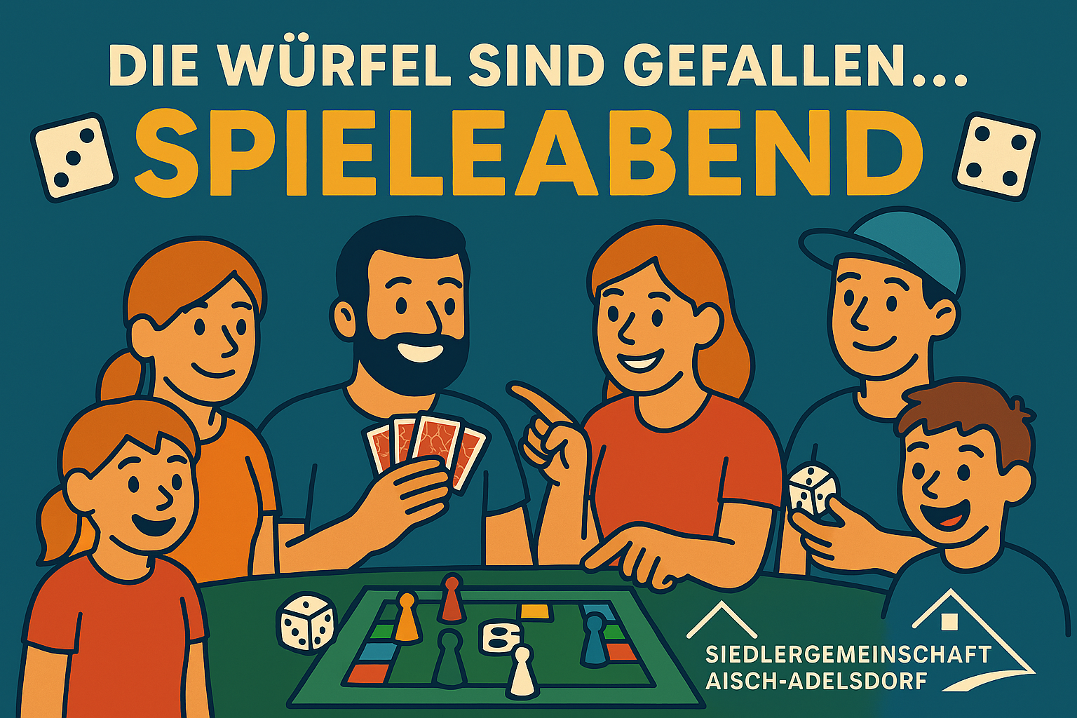 Die Würfel sind gefallen... – Spieleabend & Grillvergnügen die perfekte Kombi!