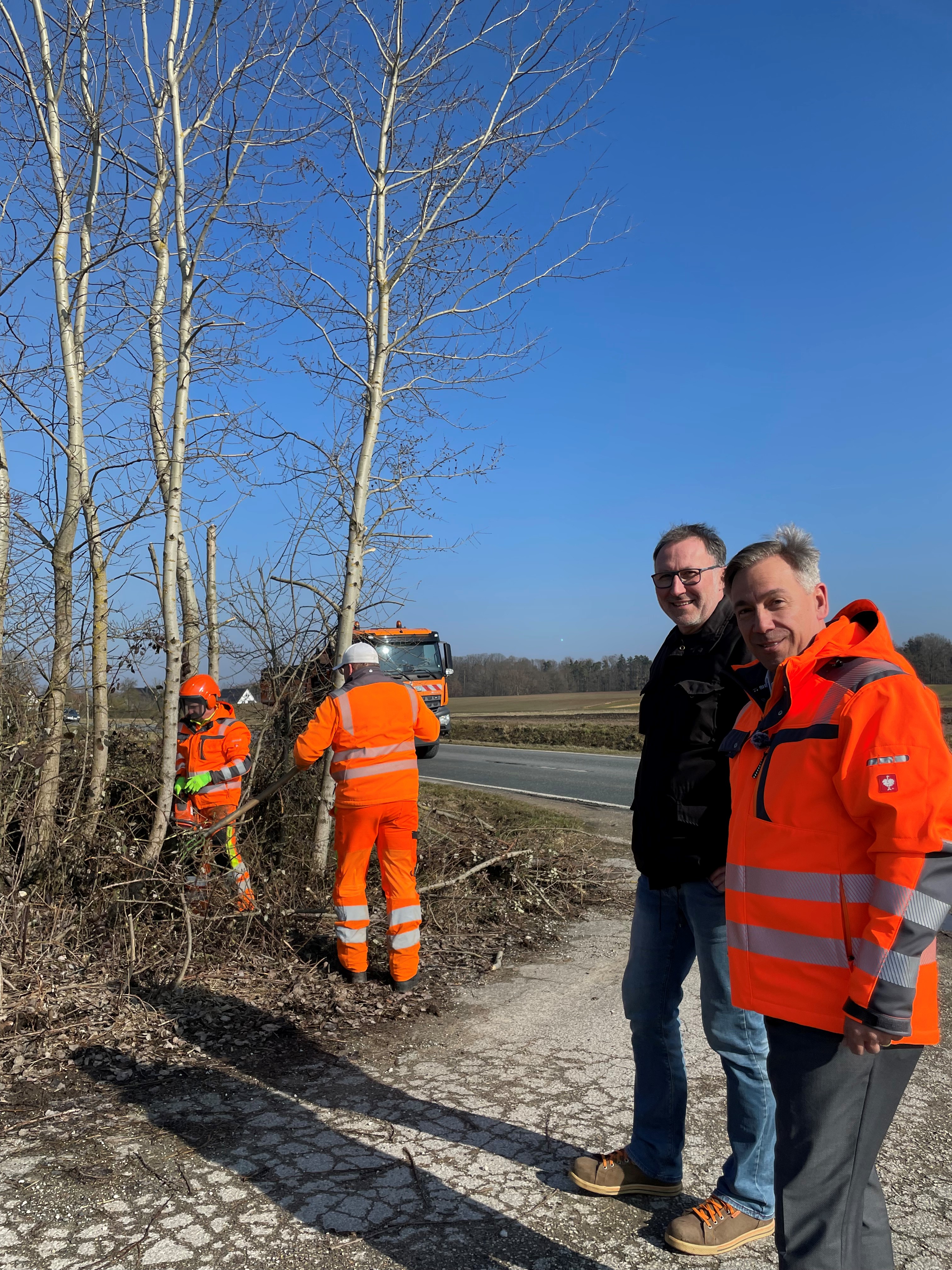 Geh- und Radweg zwischen Ortsausgang Neuhaus und Autobahnbrücke