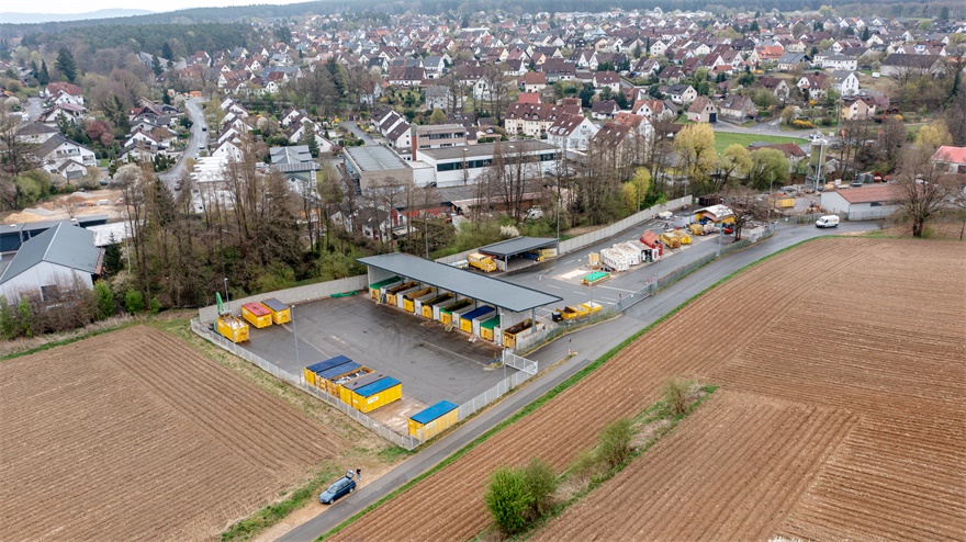 Problemmüll am Wertstoffhof Eckental: Annahme nur noch von Mittwoch bi