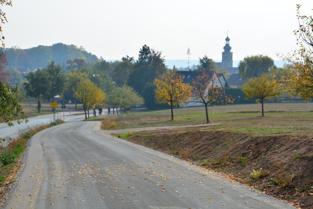 Radweg zwischen Uttenreuth und Marloffstein. Foto: Georg Güthlein/VG Uttenreuth