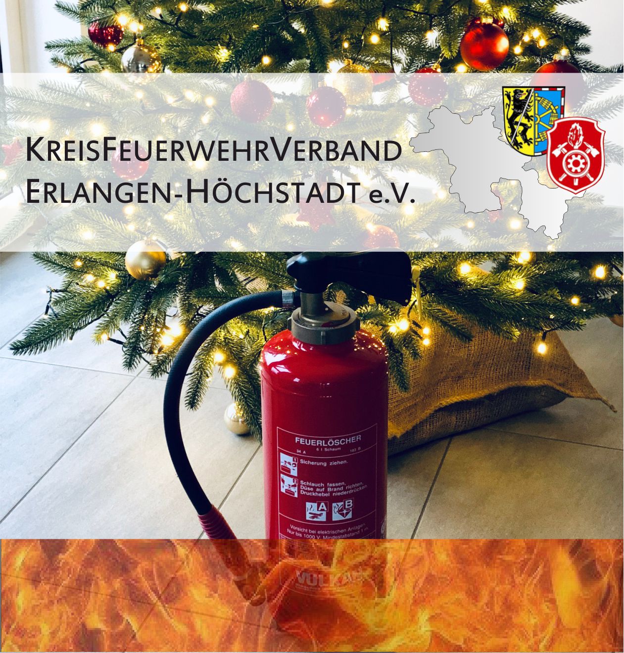 ERH-Tipp: Mit Kerzen und Beleuchtung sicher durch die Weihnachtszeit