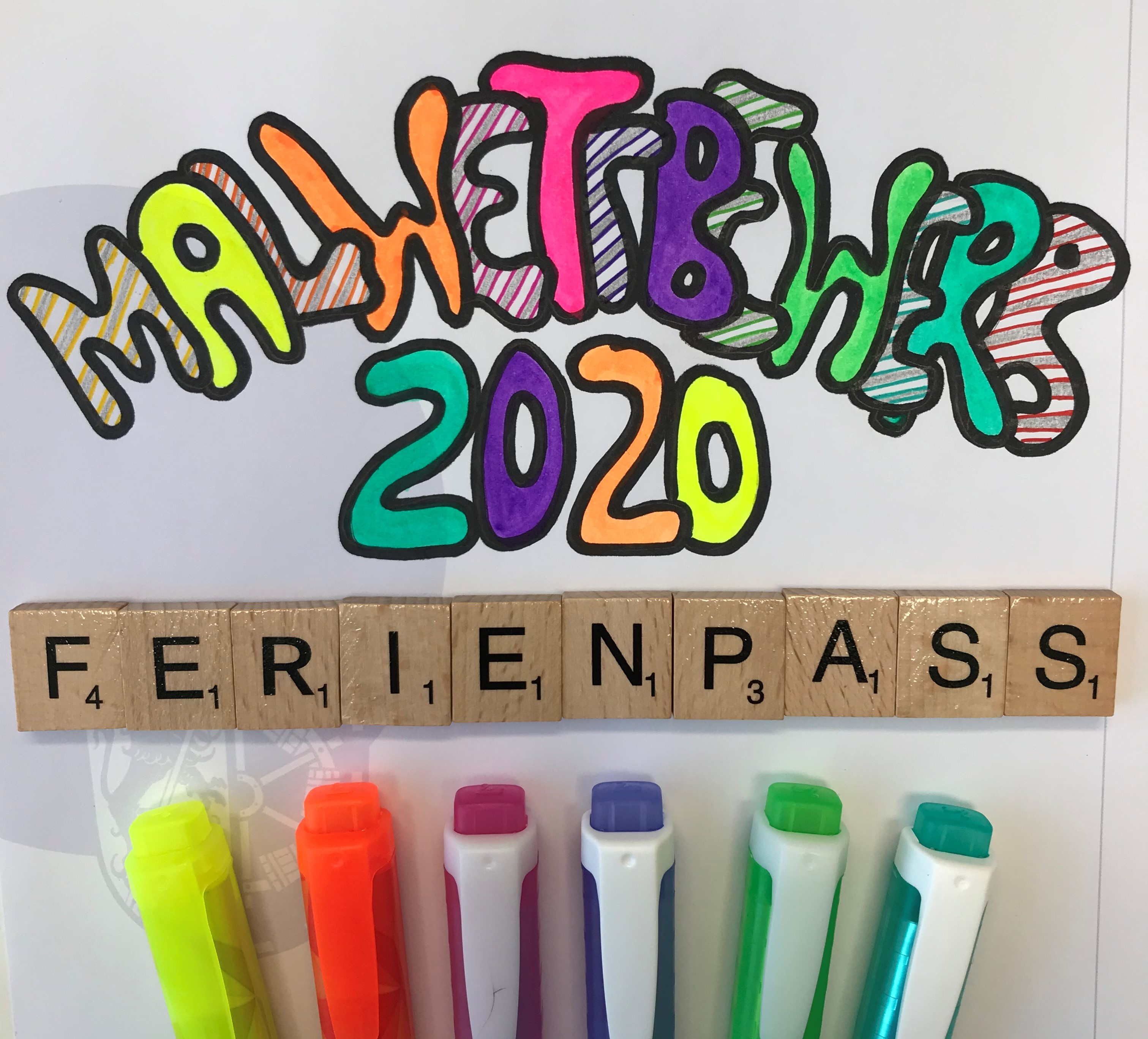 Malwettbewerb zum Ferienpass 2020 