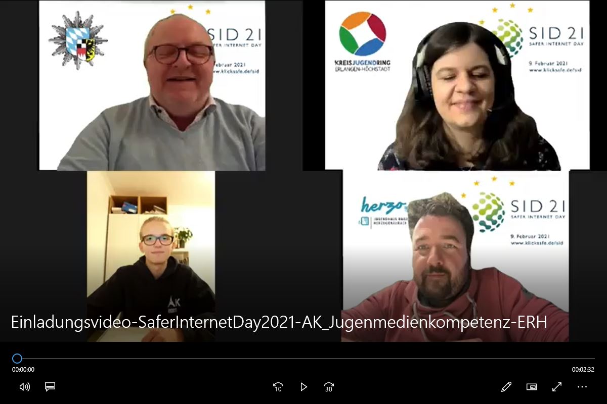 Einladungsvideo Safer Internet Day